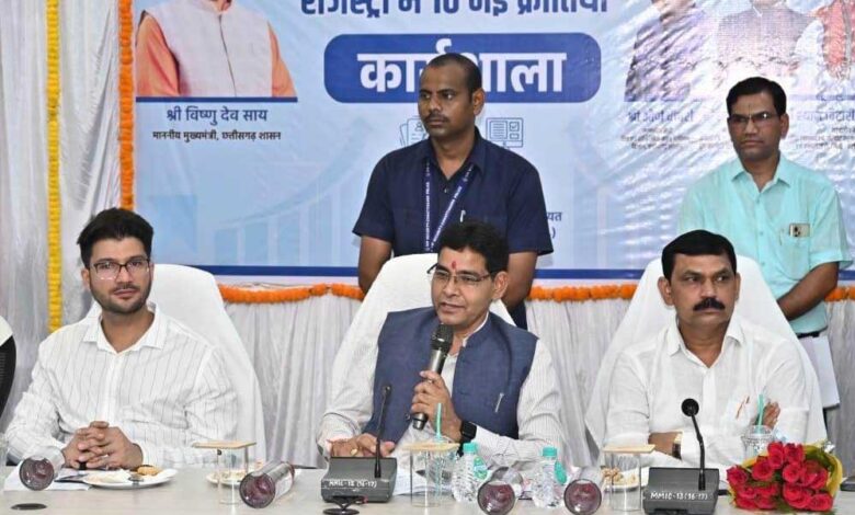 रायपुर : भू-पंजीयन में क्रांतिकारी सुधार से समय व धन की होगी बचत-राजस्व मंत्री श्री वर्मा