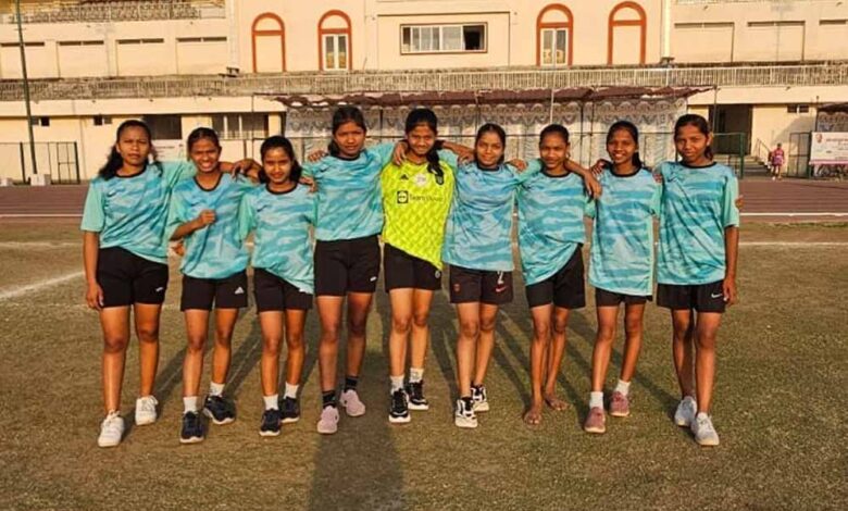 खेलो इंडिया एकेडमी सुकमा की 8 महिला फुटबॉल खिलाड़ियों का हुआ चयन